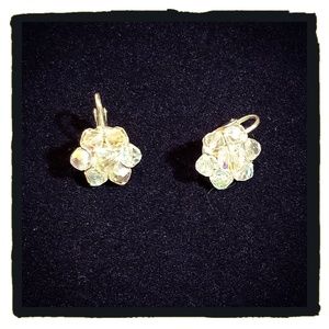 Vintage Clip-on Beaded Earrings